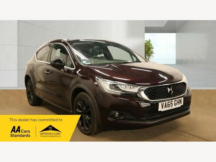 DS AUTOMOBILES DS 4 1.6 BlueHDi Crossback Euro 6 (s/s) 5dr DS AUTOMOBILES DS 4 1.6 BlueHDi Crossback Euro 6 (s/s) 5dr