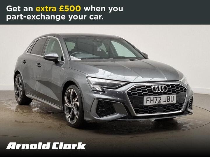 Audi A3 1.0 TFSI 30 S Line Sportback S Tronic Euro 6 (s/s) 5dr