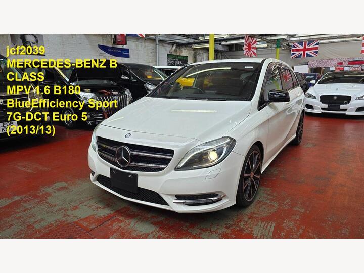 Mercedes-Benz B Class 1.6 B180 BlueEfficiency Sport MPV 5dr Petrol 7G-DCT Euro 5 (s/s) (122 Ps)