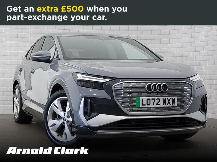 Audi Q4 E-tron 35 S Line Sportback Auto 5dr 55kWh