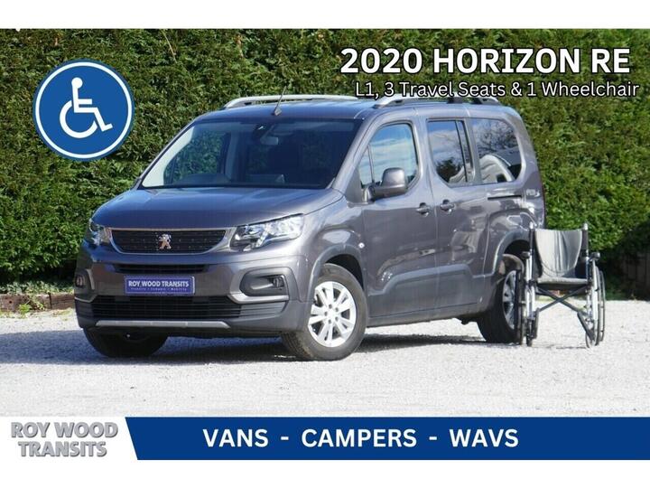 Peugeot Rifter Allied Horizon RE - 3 Seat Wheelchair Access Car 1.5 5dr WAV Automatic Diesel