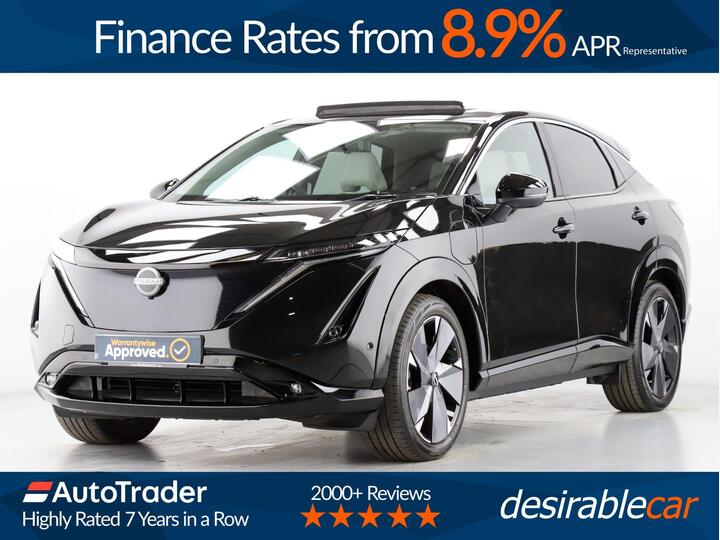 Nissan ARIYA 87kWh Evolve Auto 5dr 22kW Charger Nissan ARIYA 87kWh Evolve Auto 5dr 22kW Charger