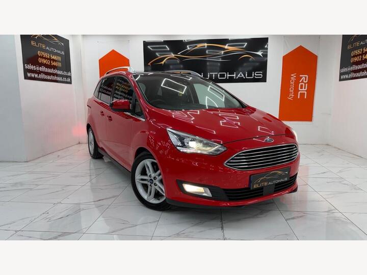 Ford GRAND C-MAX 1.0T EcoBoost Titanium X Euro 6 (s/s) 5dr Ford GRAND C-MAX 1.0T EcoBoost Titanium X Euro 6 (s/s) 5dr