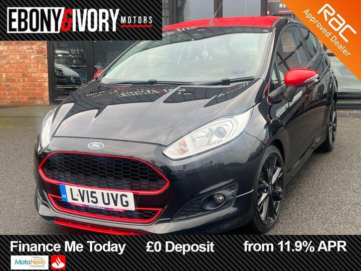 Ford FIESTA 1.0T EcoBoost Zetec S Black Edition Euro 6 (s/s) 3dr