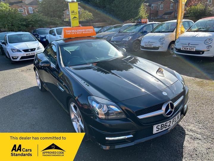 Mercedes-Benz SLK 1.8 SLK250 BlueEfficiency AMG Sport G-Tronic+ Euro 5 (s/s) 2dr