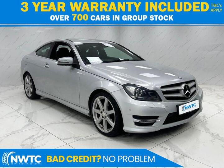 Mercedes-Benz C-CLASS 2.1 C220 CDI AMG Sport Edition G-Tronic+ Euro 5 (s/s) 2dr