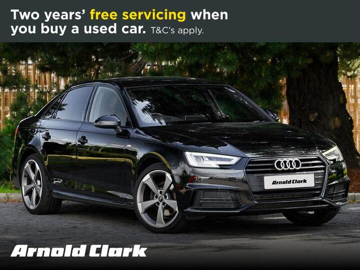 Audi A4 2.0 TFSI Black Edition S Tronic Euro 6 (s/s) 4dr