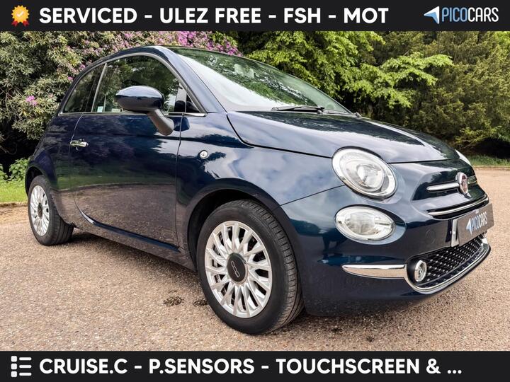 Fiat 500 1.2 Lounge Euro 6 (s/s) 3dr