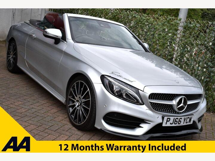 Mercedes-Benz C CLASS 2.1 C220d AMG Line Cabriolet G-Tronic+ Euro 6 (s/s) 2dr