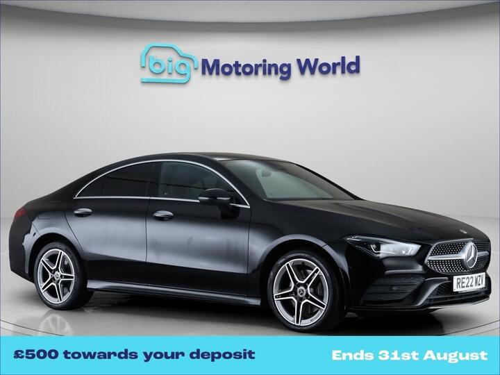 Mercedes-Benz CLA 1.3 CLA250e 15.6kWh AMG Line (Premium Plus) Coupe 8G-DCT Euro 6 (s/s) 4dr