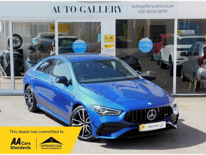 Mercedes-Benz CLA 2.0 CLA35h MHEV Touring Edition Coupe 8G-DCT 4MATIC Euro 6 (s/s) 4dr Mercedes-Benz CLA 2.0 CLA35h MHEV Touring Edition Coupe 8G-DCT 4MATIC Euro 6 (s/s) 4dr