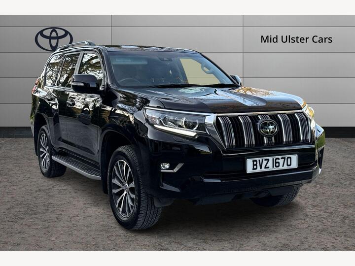 Toyota Land Cruiser 2.8D Invincible Auto 4WD Euro 6 (s/s) 5dr (7 Seat) Toyota Land Cruiser 2.8D Invincible Auto 4WD Euro 6 (s/s) 5dr (7 Seat)