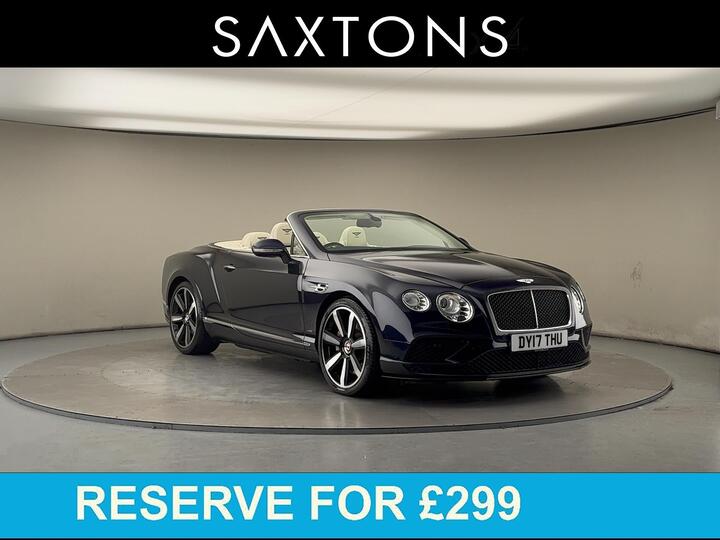 Bentley Continental 4.0 V8 GTC S Auto 4WD Euro 6 2dr