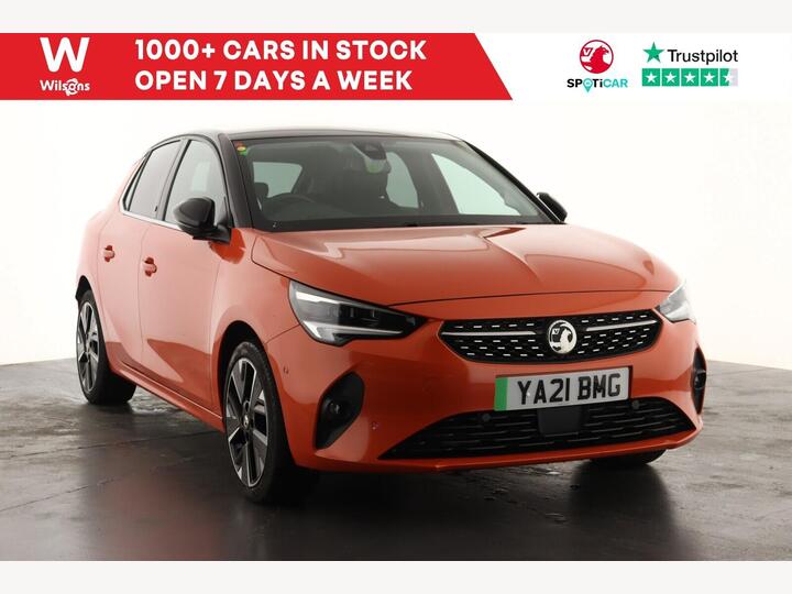Vauxhall Corsa 50kWh Elite Nav Auto 5dr (7.4Kw Charger)