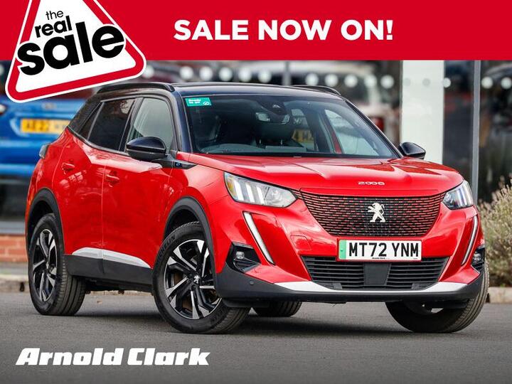 Peugeot E-2008 50kWh GT Auto 5dr (7kW Charger)