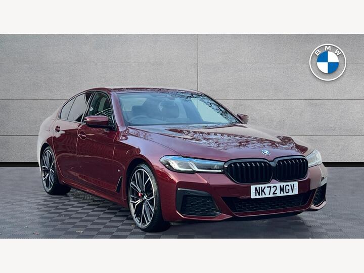 BMW 5 Series 2.0 520d MHT M Sport Steptronic Euro 6 (s/s) 4dr BMW 5 Series 2.0 520d MHT M Sport Steptronic Euro 6 (s/s) 4dr