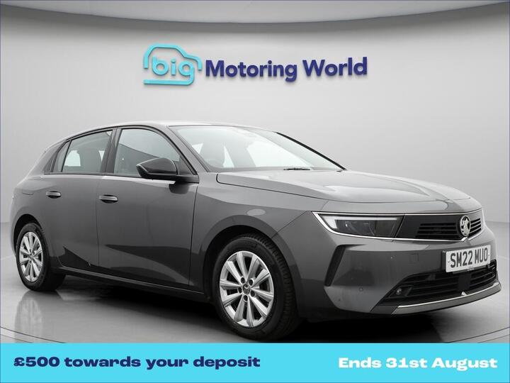 Vauxhall Astra 1.2 Turbo Design Euro 6 (s/s) 5dr
