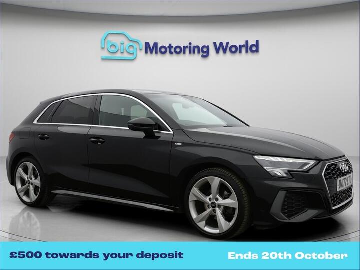 Audi A3 1.5 TFSI 35 S Line Sportback S Tronic Euro 6 (s/s) 5dr