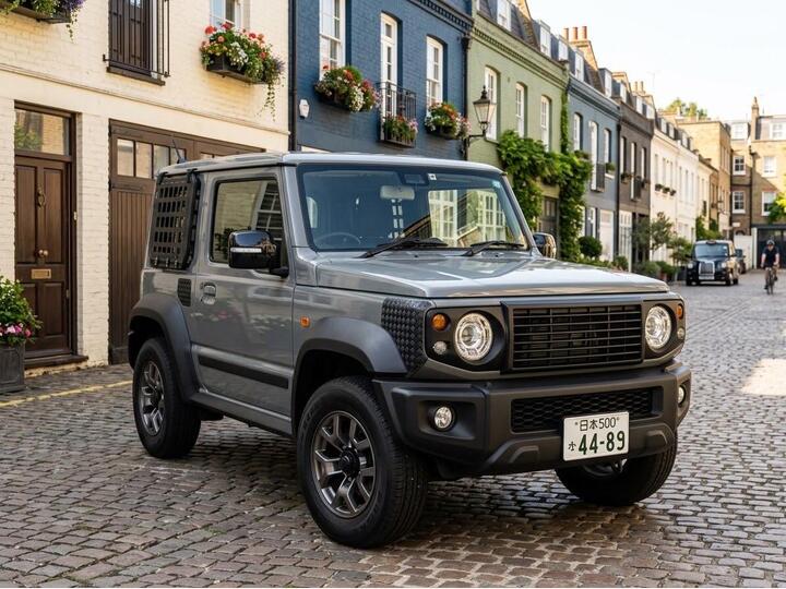Suzuki Jimny Unique, Grey, Upgrades