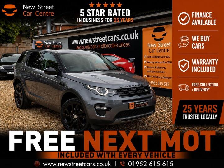 Land Rover Discovery Sport 2.0 TD4 HSE Black Auto 4WD Euro 6 (s/s) 5dr