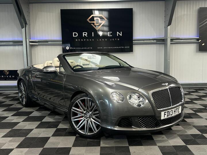 Bentley Continental 6.0 W12 GT Speed Auto 4WD Euro 5 2dr