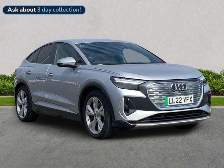Audi Q4 50 S Line Sportback Auto Quattro 5dr 82kWh