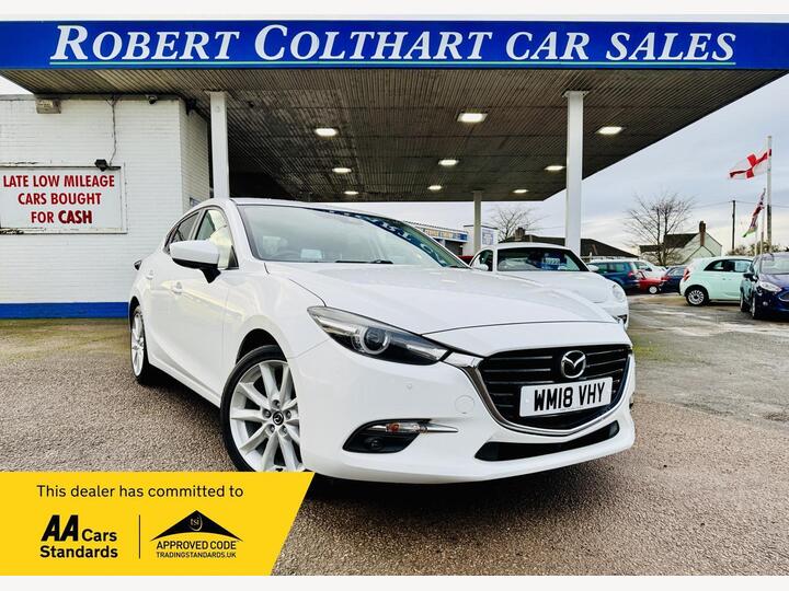 Mazda Mazda3 2.0 SKYACTIV-G Sport Nav Euro 6 (s/s) 5dr