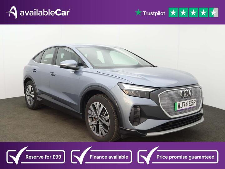 Audi Q4 E-tron 45 Sport Sportback Auto 5dr 82kWh Audi Q4 E-tron 45 Sport Sportback Auto 5dr 82kWh
