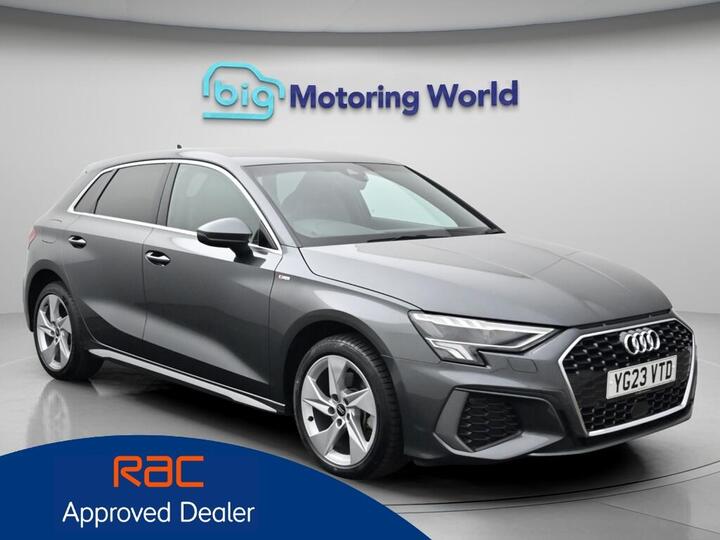 Audi A3 1.4 TFSIe 40 S Line Sportback S Tronic Euro 6 (s/s) 5dr 13kWh