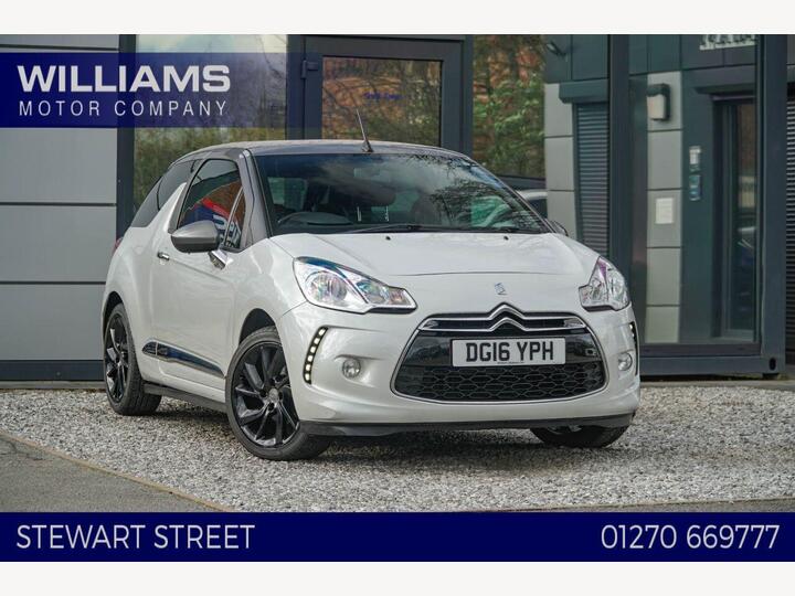 DS AUTOMOBILES DS 3 CABRIO 1.6 BlueHDi DStyle Nav Cabriolet Euro 6 (s/s) 2dr