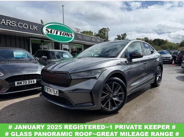 Skoda ENYAQ 82kWh 85x SportLine Plus Coupe Auto 4WD 5dr (DC175kW)