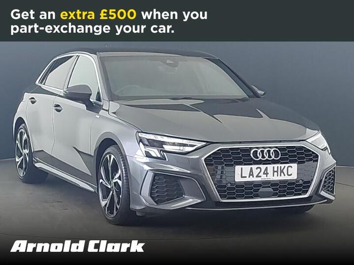 Audi A3 1.0 TFSI 30 S Line Sportback Euro 6 (s/s) 5dr