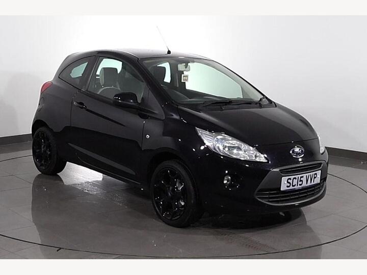 Ford KA 1.2 Zetec Black Edition Euro 6 (s/s) 3dr
