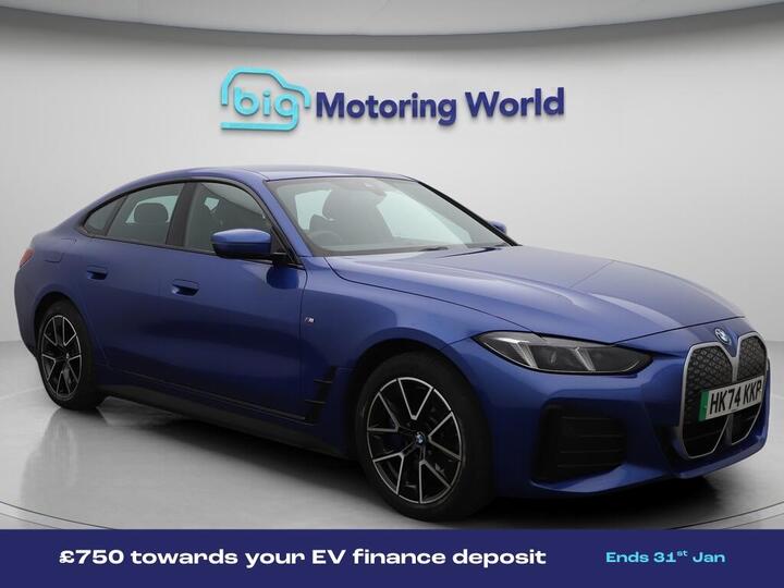 BMW I4 40 83.9kWh M Sport Gran Coupe Auto EDrive 5dr