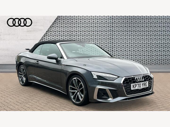 Audi A5 Cabriolet 2.0 TFSI 40 S Line S Tronic Euro 6 (s/s) 2dr Audi A5 Cabriolet 2.0 TFSI 40 S Line S Tronic Euro 6 (s/s) 2dr