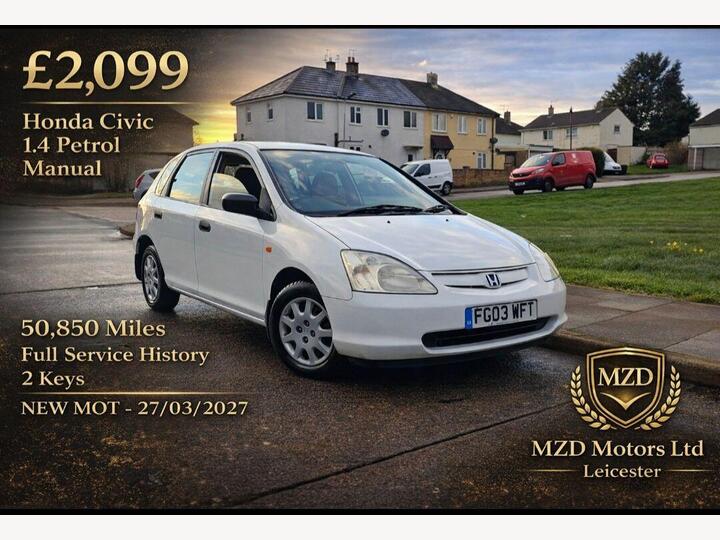 Honda Civic 1.4i S 5dr