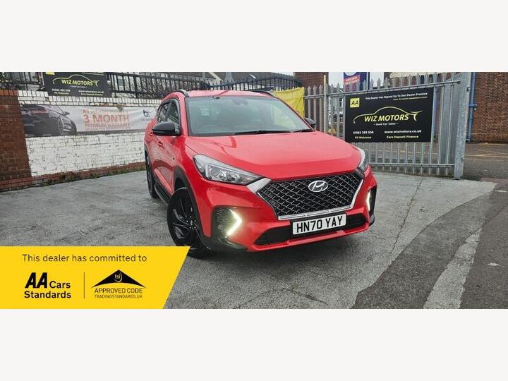 Hyundai Tucson 1.6 CRDi MHEV N Line DCT Euro 6 (s/s) 5dr Hyundai Tucson 1.6 CRDi MHEV N Line DCT Euro 6 (s/s) 5dr