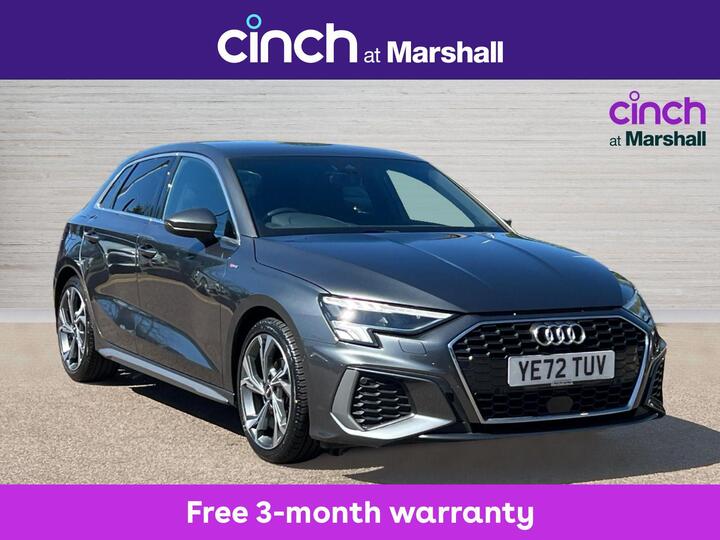Audi A3 1.5 TFSI 35 S Line Sportback S Tronic Euro 6 (s/s) 5dr