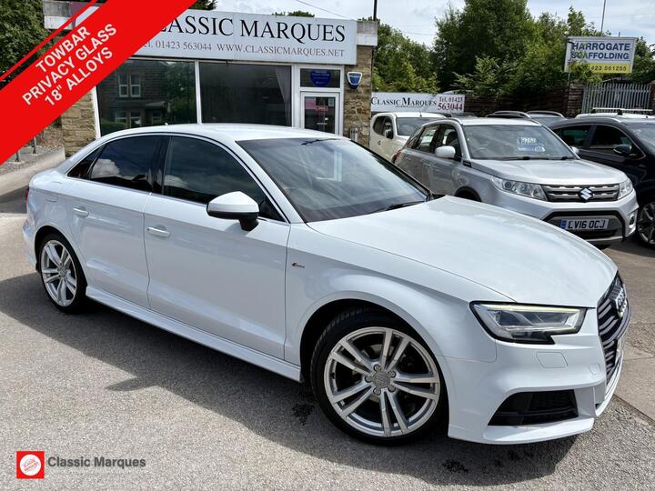 Audi A3 2.0 TDI S Line S Tronic Auto 6Spd Euro 6 (s/s) 4dr