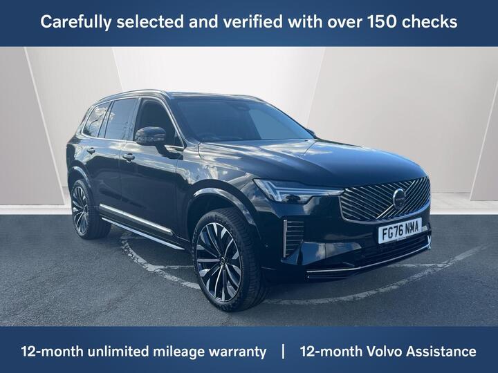 Volvo XC90 2.0 T8 18.8kWh Ultra Bright Auto 4WD Euro 6 (s/s) 5dr