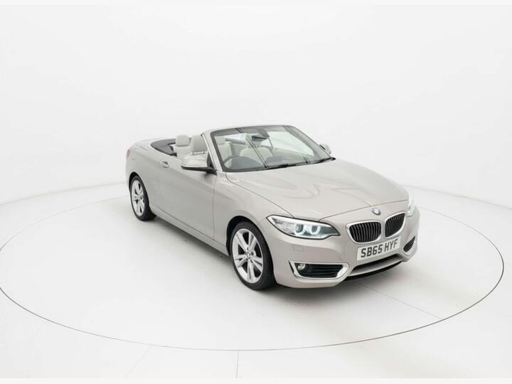 BMW 2 SERIES 2.0 220d Luxury Auto Euro 6 (s/s) 2dr