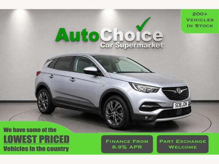 Vauxhall GRANDLAND X 1.2 Turbo Sport Nav Auto Euro 6 (s/s) 5dr