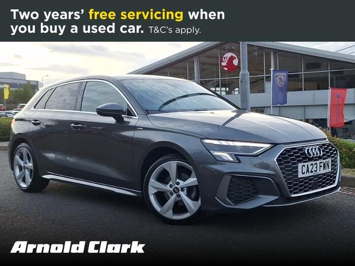 Audi A3 1.0 TFSI 30 S Line Sportback Euro 6 (s/s) 5dr