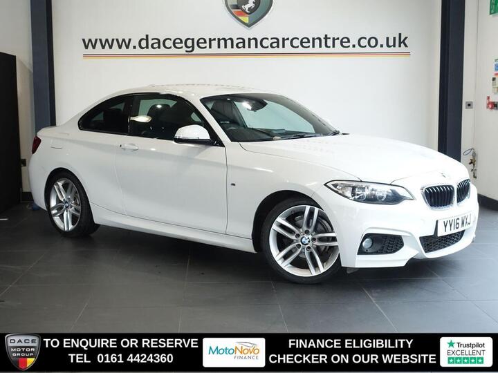 BMW 2 SERIES 2.0 218d M Sport Euro 6 (s/s) 2dr