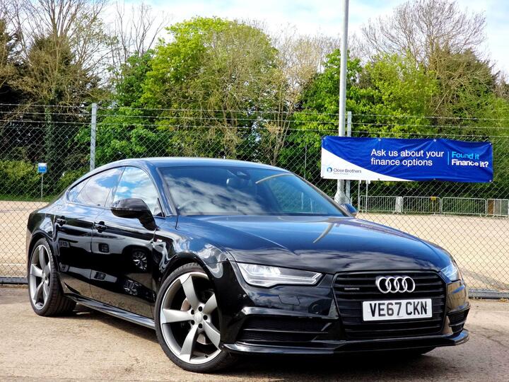 Audi A7 3.0 TDI V6 Black Edition Sportback S Tronic Quattro Euro 6 (s/s) 5dr