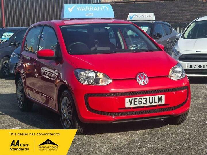 Volkswagen Up! 1.0 Move Up! Euro 5 5dr Volkswagen Up! 1.0 Move Up! Euro 5 5dr
