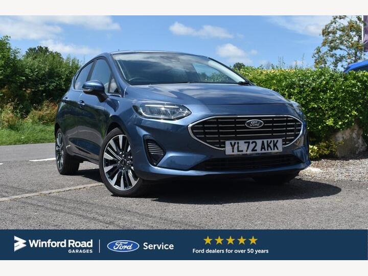 Ford FIESTA 1.0T EcoBoost MHEV Titanium X DCT Euro 6 (s/s) 5dr