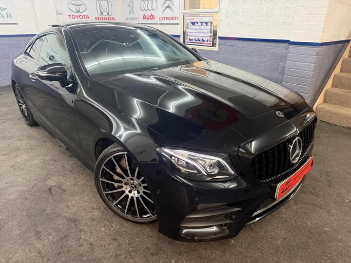 Mercedes-Benz E CLASS 2.0 E350 AMG Line (Premium Plus) G-Tronic+ Euro 6 (s/s) 2dr Mercedes-Benz E CLASS 2.0 E350 AMG Line (Premium Plus) G-Tronic+ Euro 6 (s/s) 2dr