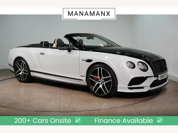 Bentley Continental 6.0 W12 GTC Supersports Auto 4WD Euro 6 2dr