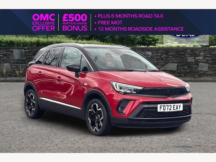 Vauxhall Crossland 1.2 Turbo Ultimate Euro 6 (s/s) 5dr